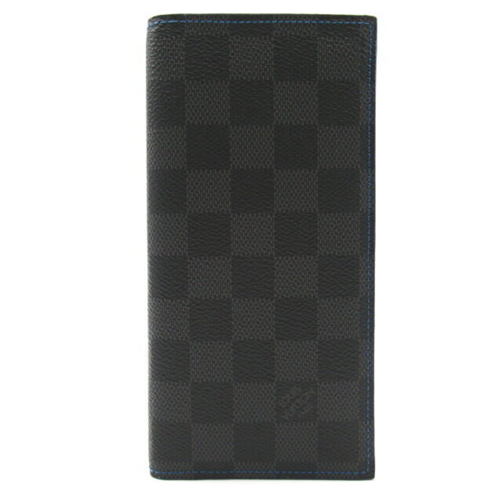 Louis Vuitton Wallet Alexandre NM Bifold Long Graphite Black Blue